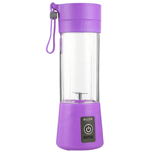 Mini Liquidificador Mixer Juice Garrafa Portátil USB Recarregável