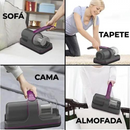 Aspirador Portátil e higienizador Antiácaro tecnologia UV-C Sem Fio