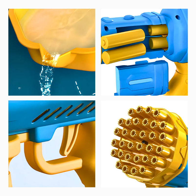 Lança Bola De Sabão Automática Pistola de Bolhas