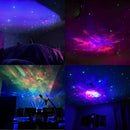 Astronauta Led Projetor Nebulosa Galáxia Estrelada