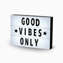 Caixa Luminária Mensagem Decorativa