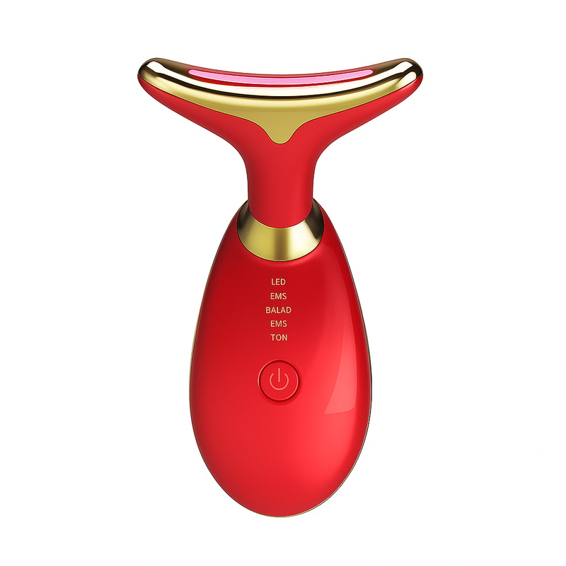Massageador Facial Elétrico Led Lift