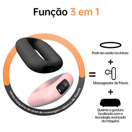 Anel Massageador Elétrico Modelagem Corporal